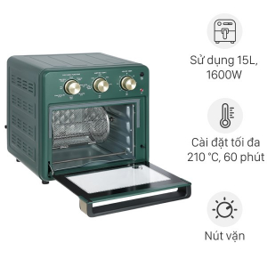 Lò chiên không dầu Kangaroo KG15AF2A 15 lít 