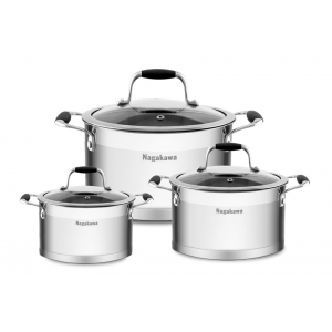 Bộ nồi inox Nagakawa Fuyu NAG1354