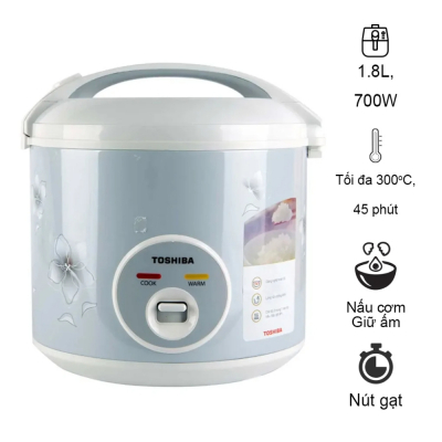 Nồi Cơm Điện Toshiba RC-18JFM2(H)VN 1.8 lít