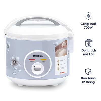 Nồi cơm điện Toshiba 1.8 lít RC-18JFM(H)VN