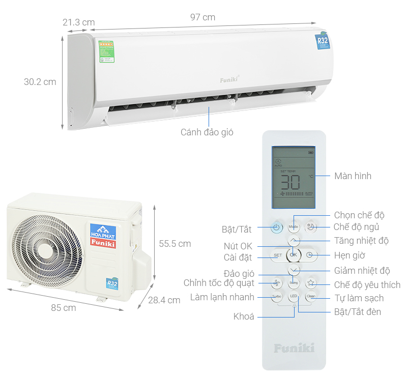Máy lạnh Funiki 2 HP HSC18TMU.ST3