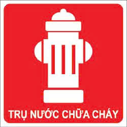 BIỂN BÁO TRỤ CHỮA CHÁY